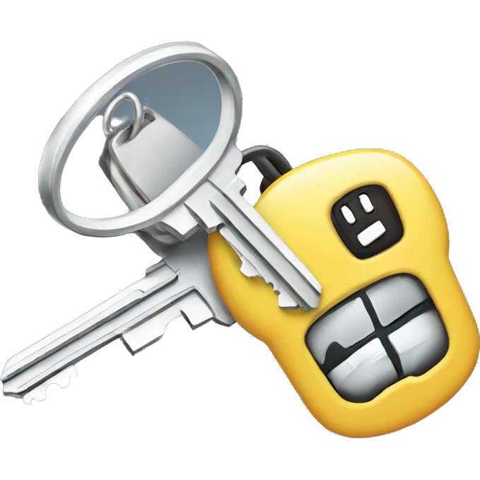 car keys emoji