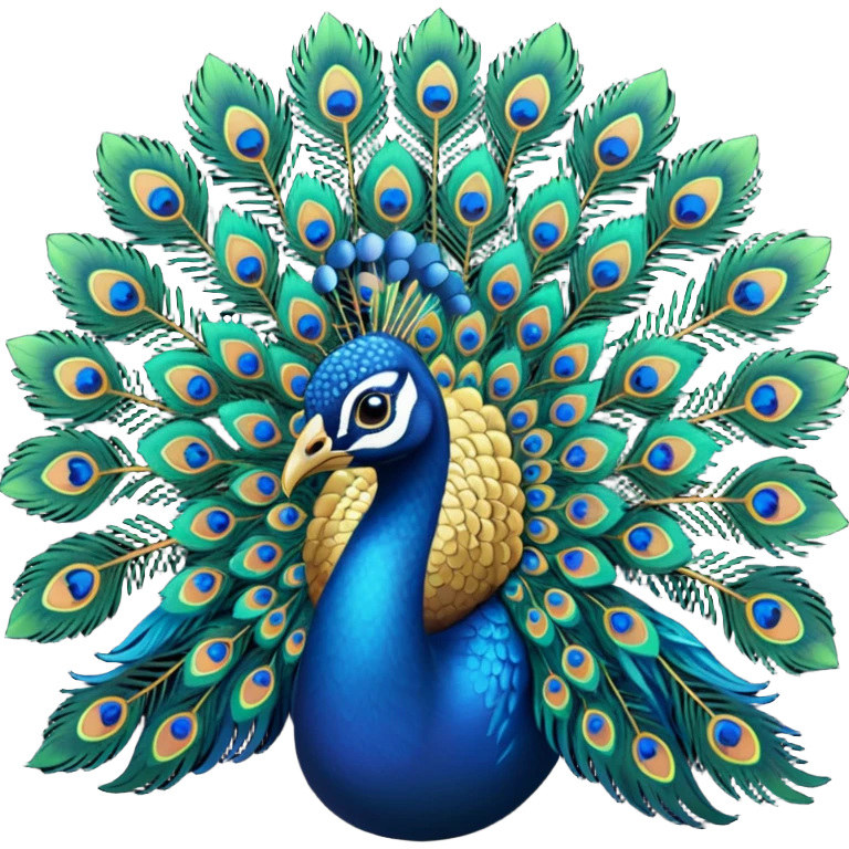 give me a peacock, beautiful emoji
