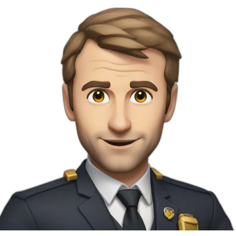 Macron en Overwatch emoji