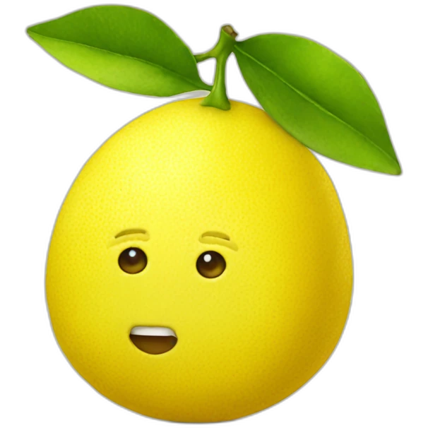 lemon emoji
