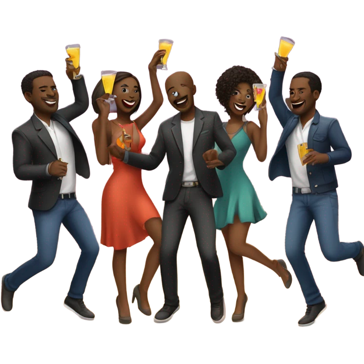 Clubbing emoji