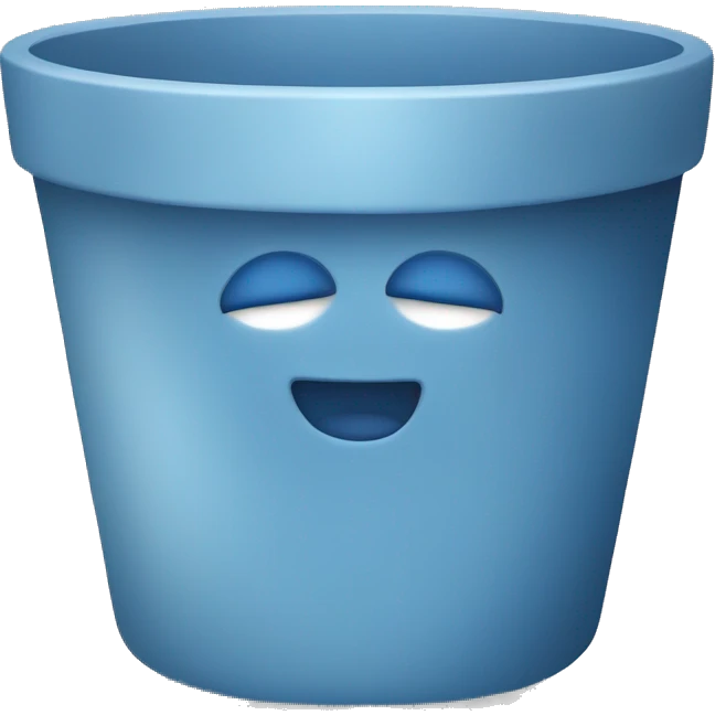 Blue cellulite cup emoji