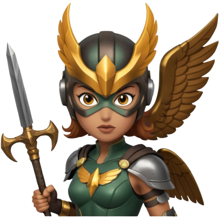 Hawkgirl from Justice League emoji