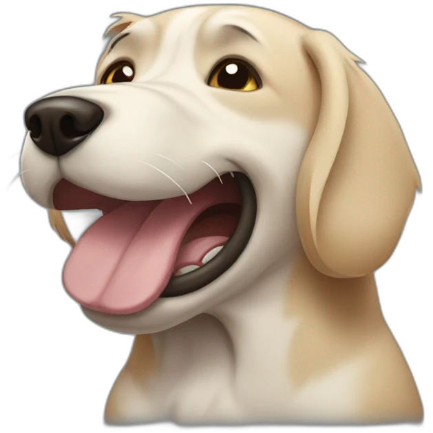 Crying Dog emoji