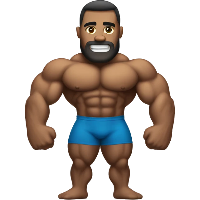 Body builder emoji