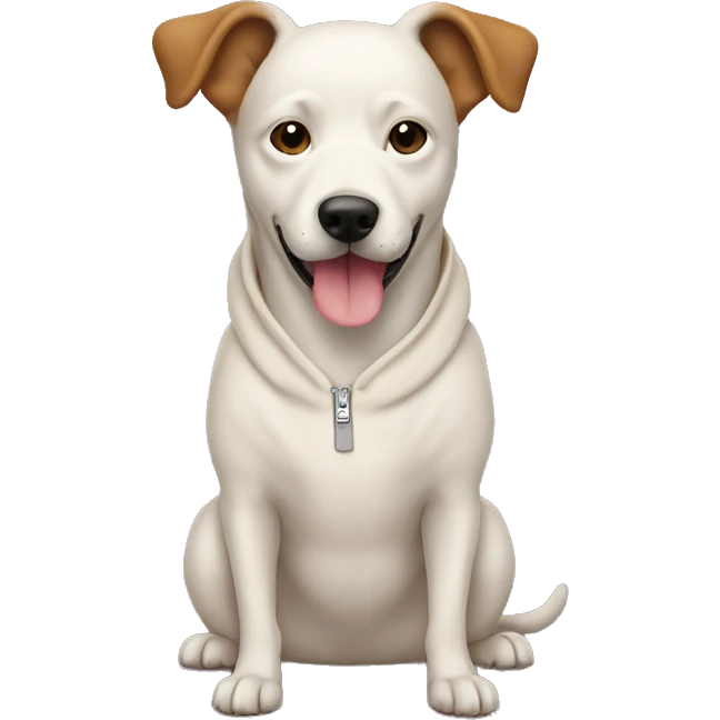 Dog hoodie emoji