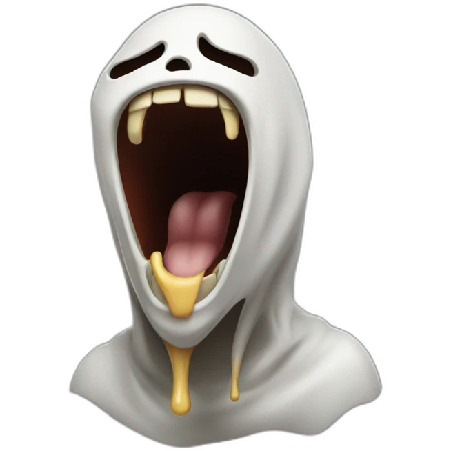 Scream emoji