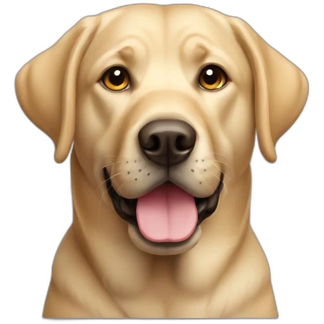 Labrador  emoji