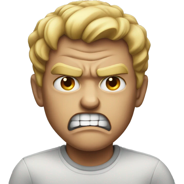 Angry emoji