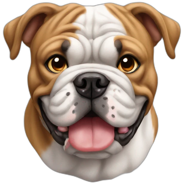 english bulldog emoji