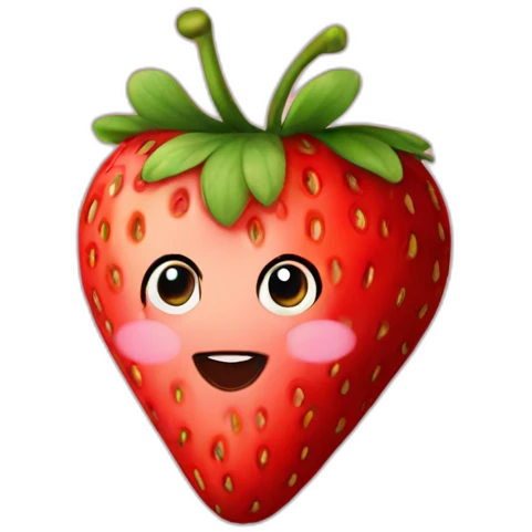 strawberry-heart emoji