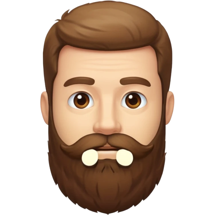 Steve With A Giant Beard emoji