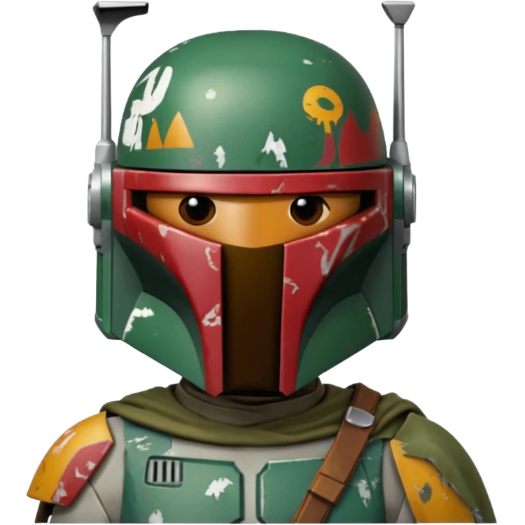 Evil boba fett emoji