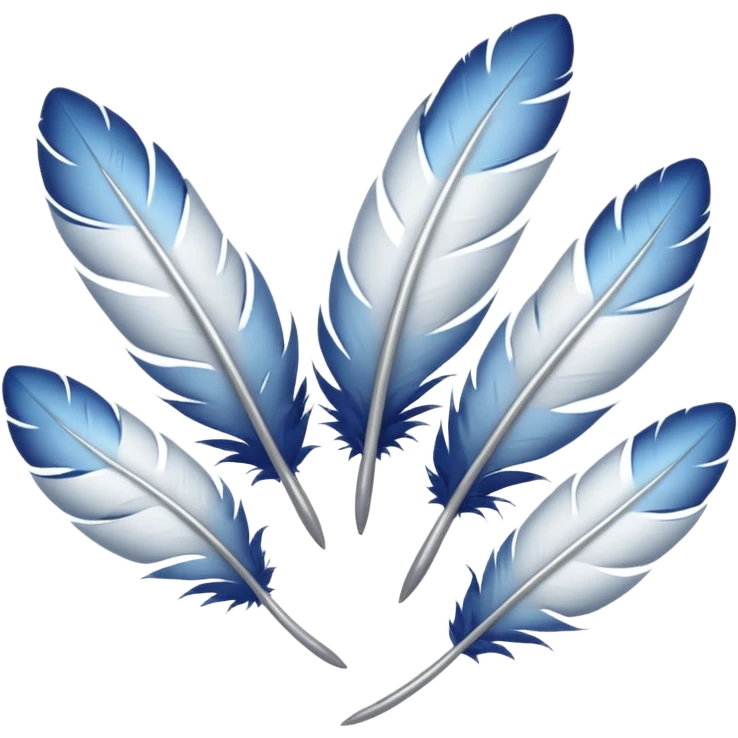Floating Feather Cluster emoji
