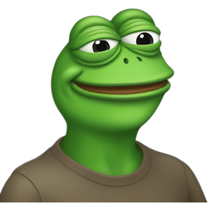 Pepe the frog emoji