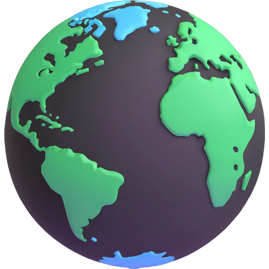 earth globe emoji