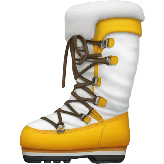 Moon boot emoji