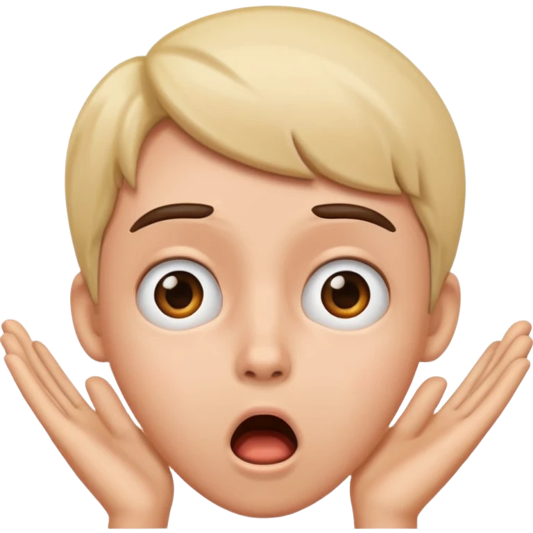 shocked oopsie emoji