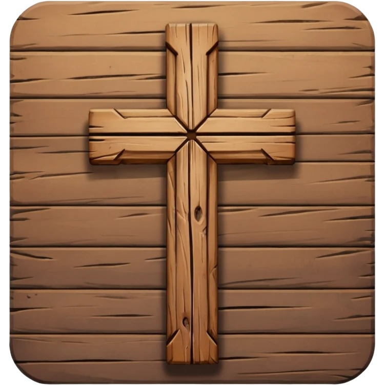 a cross emoji