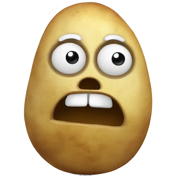 dying potato  emoji