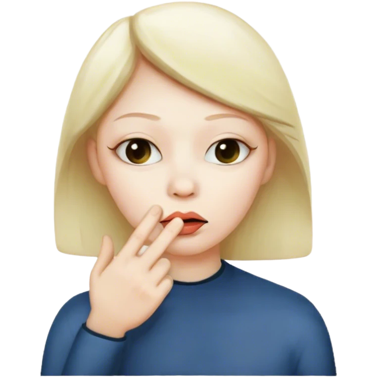 🫂🤫 emoji