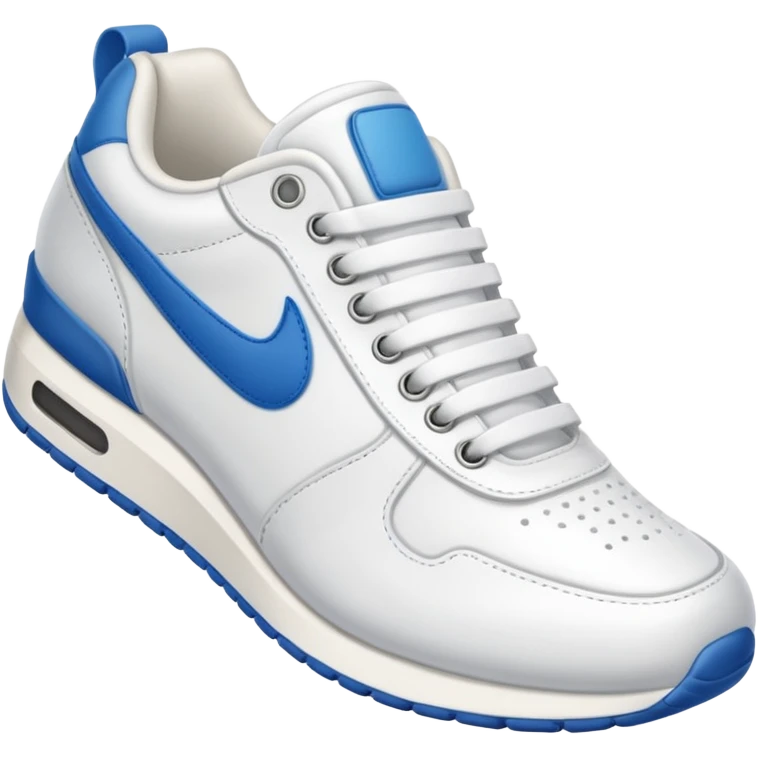 an ios genmoji for a pair of white sneakers  emoji