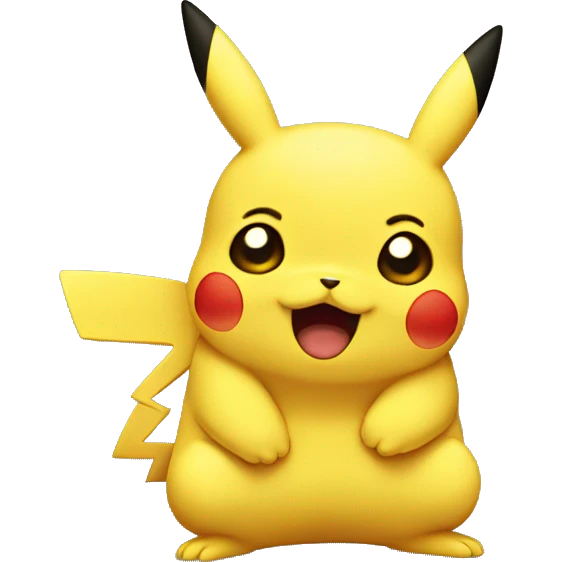 Crying Pikachu emoji