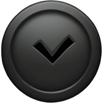 Black check mark emoji