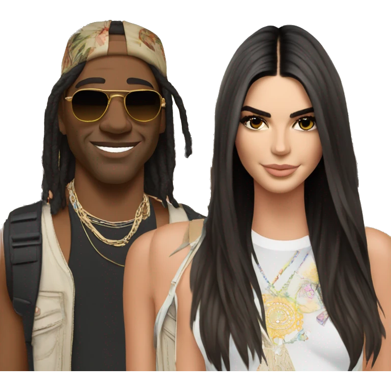 Kendall Jenner Meets Coachella emoji