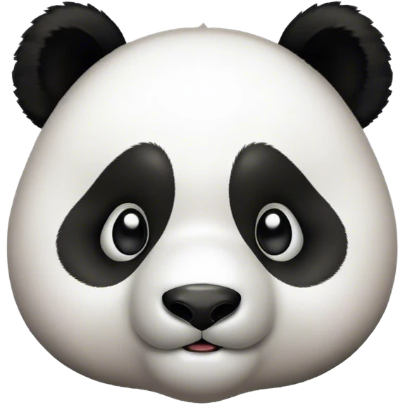 curious panda  emoji