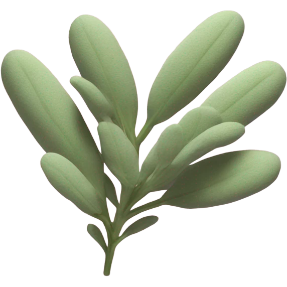 Pink Sage leaves emoji