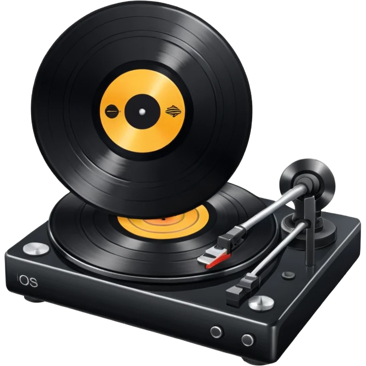 Turntable set  emoji