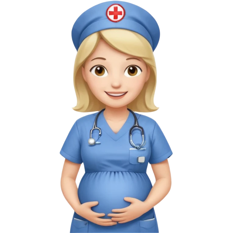 pregnant nurse emoji