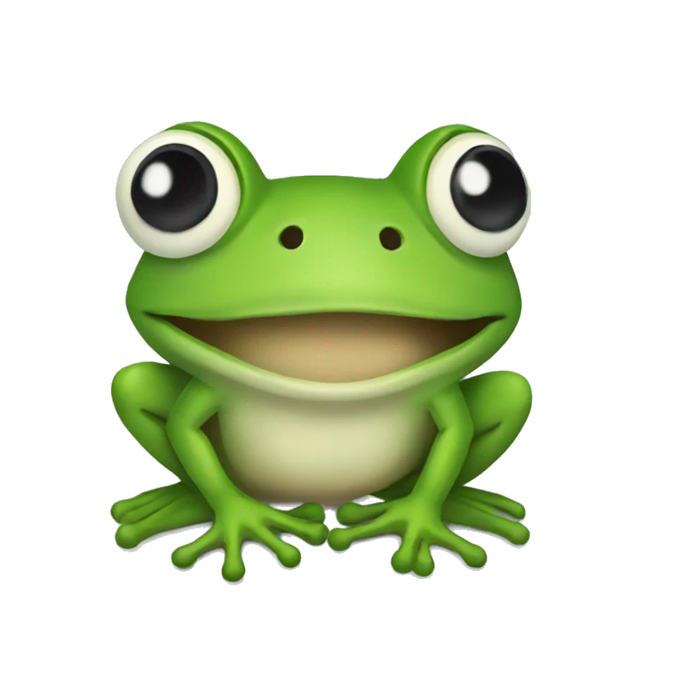 Frog-frog emoji