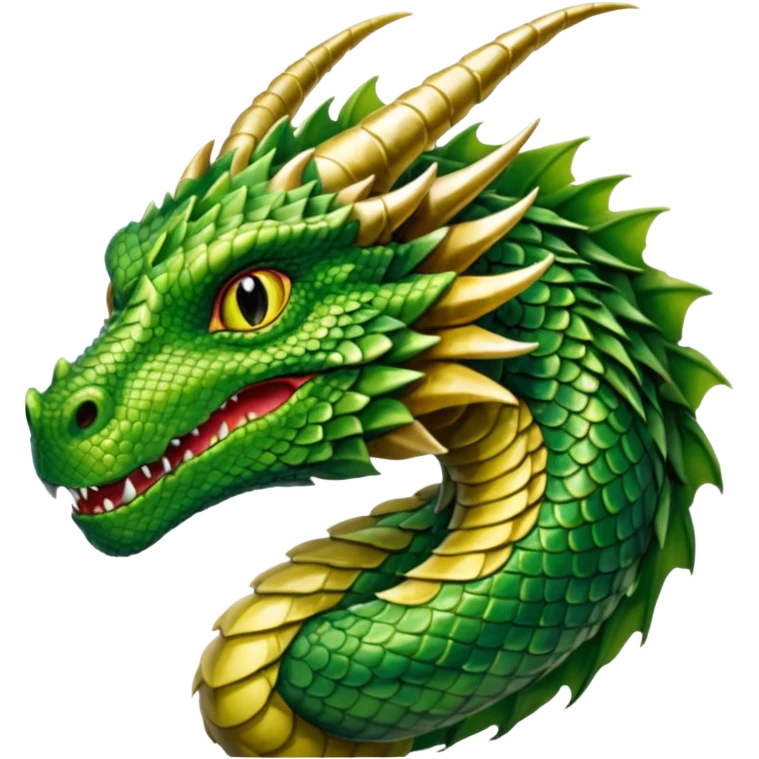 Rhaegal from Games of throne character face only front face emoji