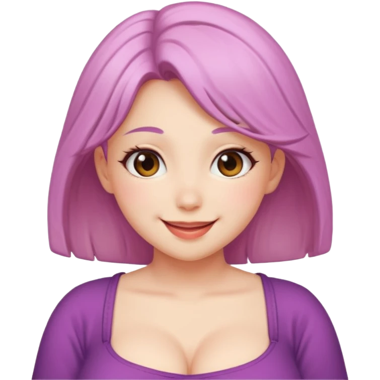 horny Big tit anime girl profile picture lila emoji