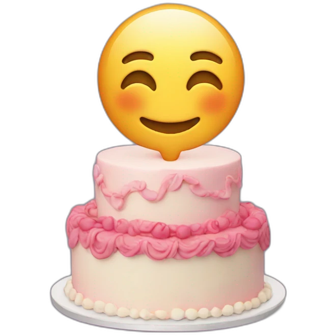 26th birthday cake emoji