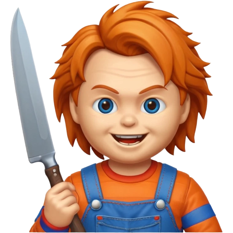 Un emojin de chuky emoji