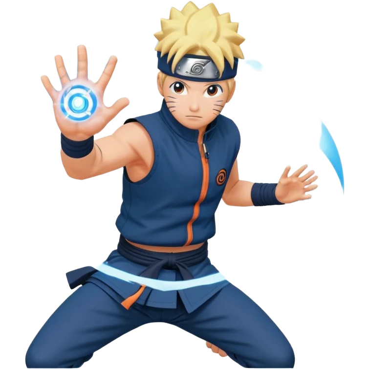 Naruto mach rasengan emoji