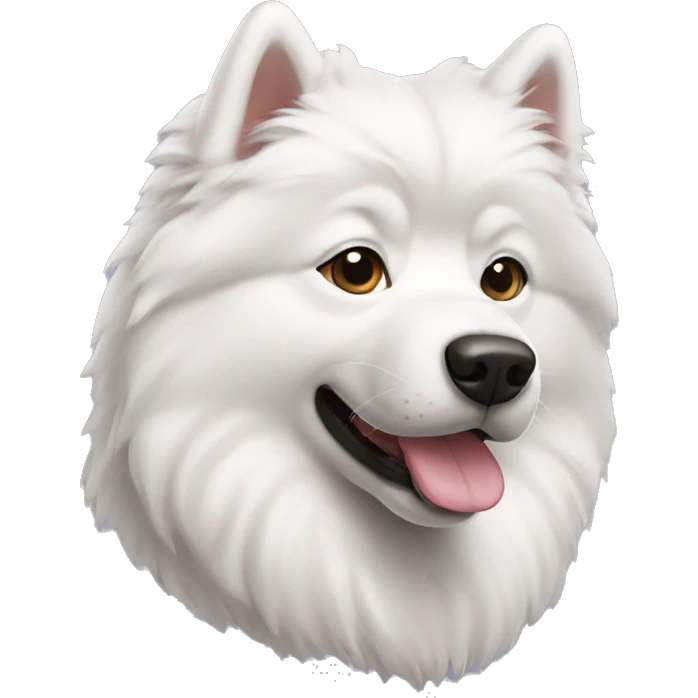 samoyed dog emoji