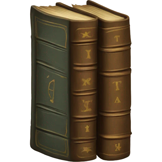 Old books emoji
