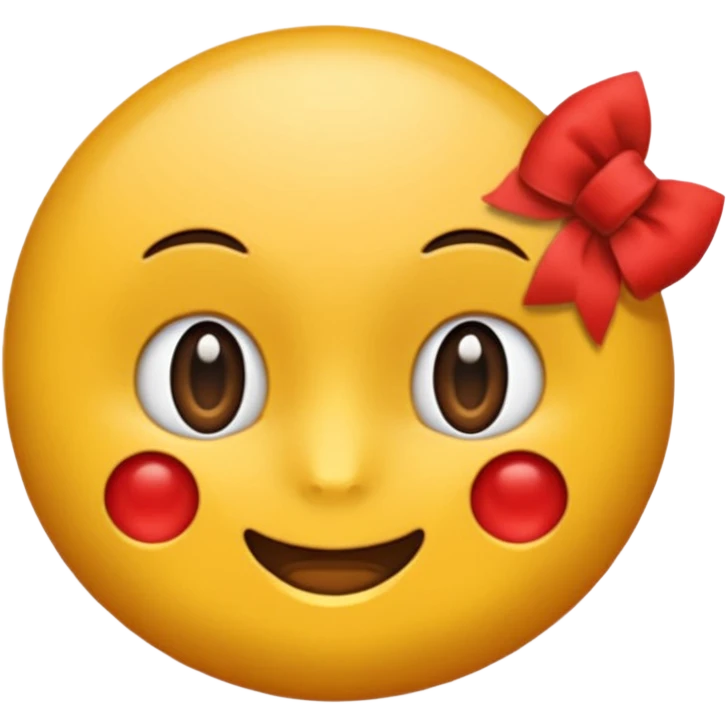 ключи с красным бантом emoji