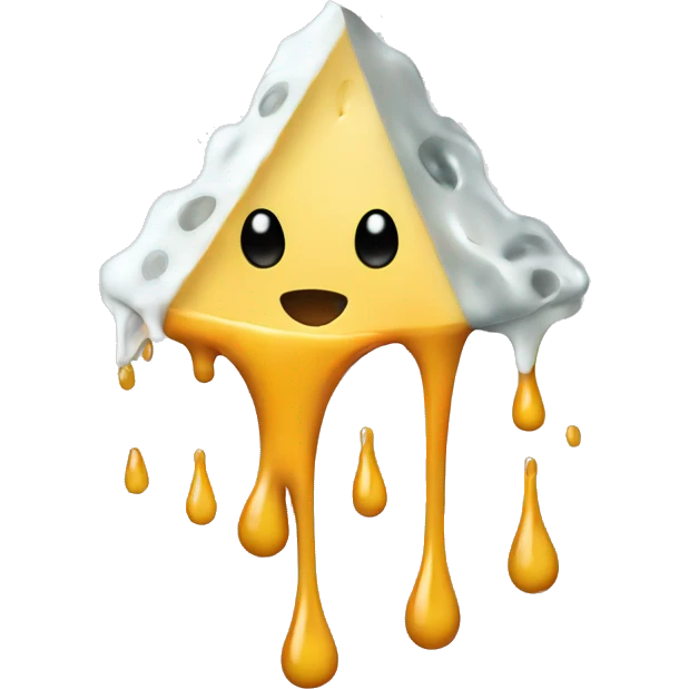 Drippy like my cheese  emoji