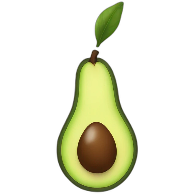 oil with an avocado symbol emoji
