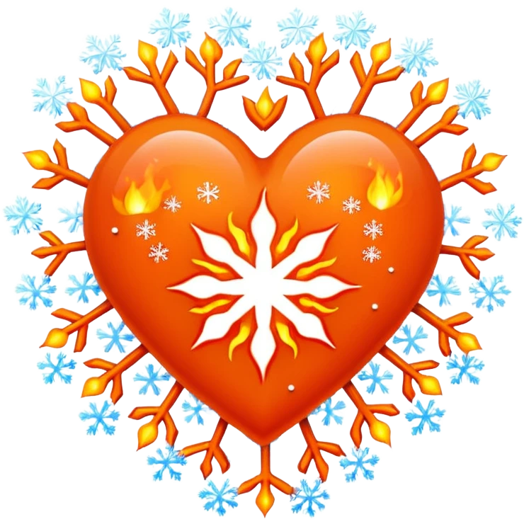 ❤️‍🔥❄️ emoji