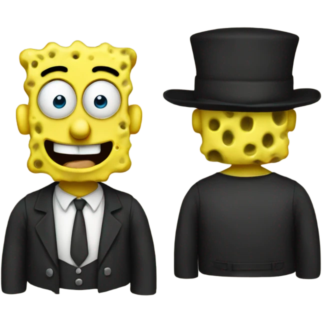 Jewish SpongeBob  emoji
