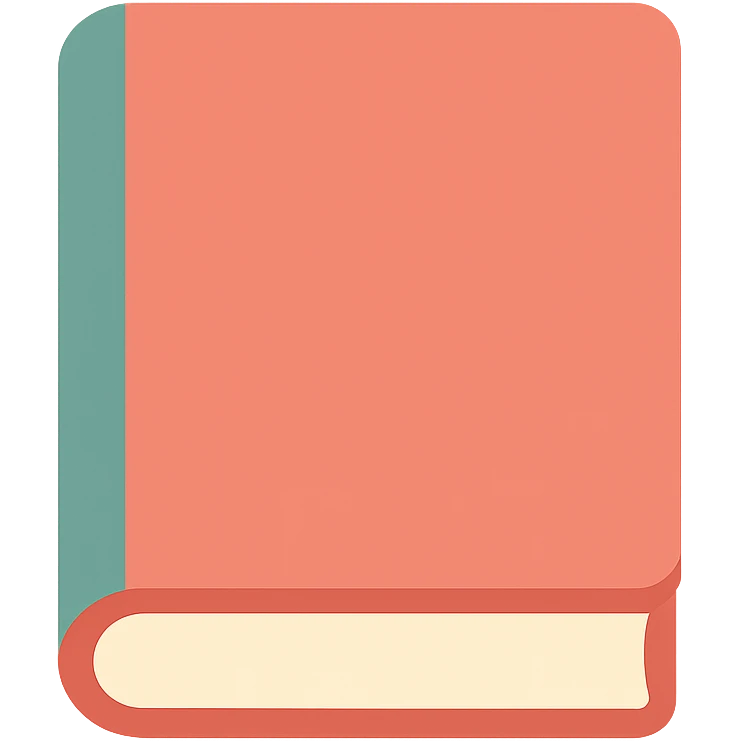 thick hardcover book icon emoji