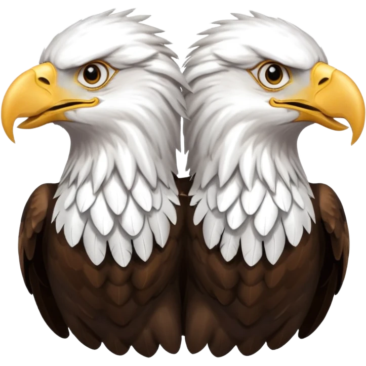 eagle with two heads emoji