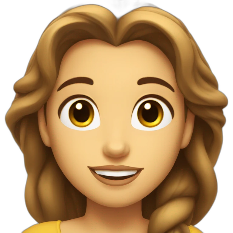 Beauty and the beast emoji