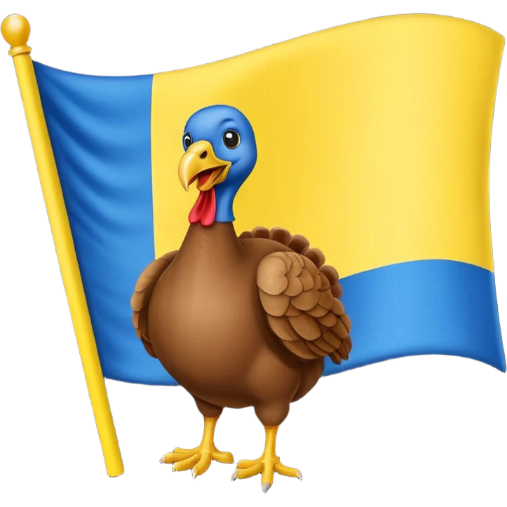turkey ukraine flag emoji